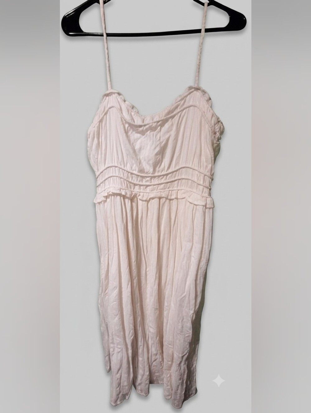 Maurices White Cottagecore Dress
